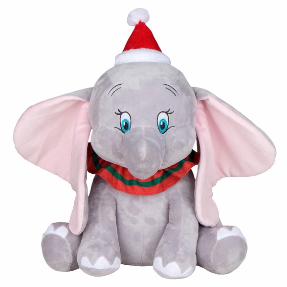 Disney Other - Disney Dumbo Holiday Christmas Door Greeter  16.93in Plush Decor NEW Elephant